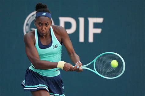 Coco Gauff double bagels Sofia Kenin in Miami Open in just 47 minutes