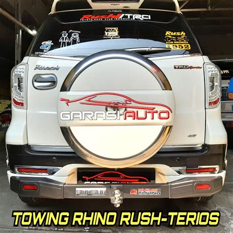 Jual Bumper Guard Mobil Towing Bar Mobil Rush Terios Rhino Bumper