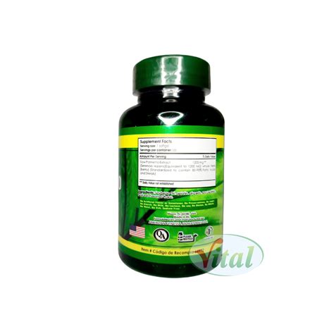 Saw Palmetto 1200 Mg Silver Vitamins