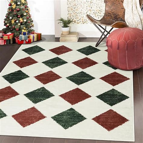 Amazon Lahome Christmas Rug X Machine Washable Area Rugs