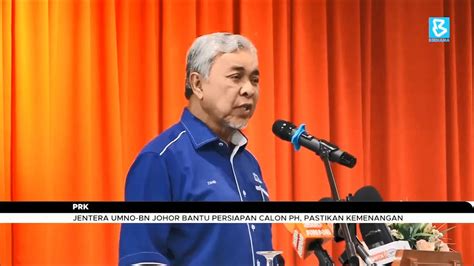 Jentera Umno Bn Johor Bantu Persiapan Calon Ph Pastikan Kemenangan