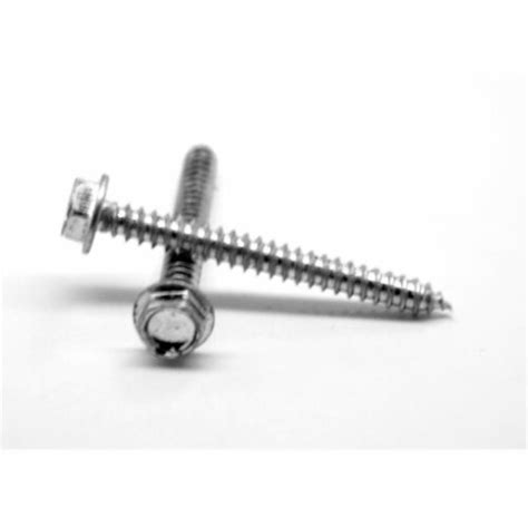 ASMC Industrial No 8 18 X 1 Hex Washer Head Type B Sheet Metal Screw