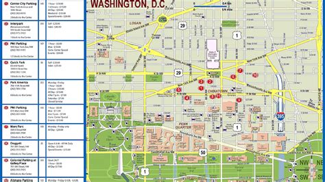 Map Washington Convention Center - London Top Attractions Map