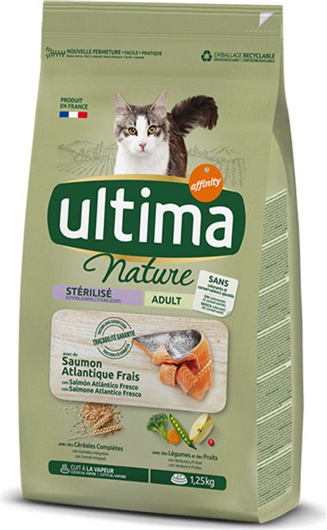 Recensioni su Affinity ULTIMA Nature Stérilisé Salmone per gatti