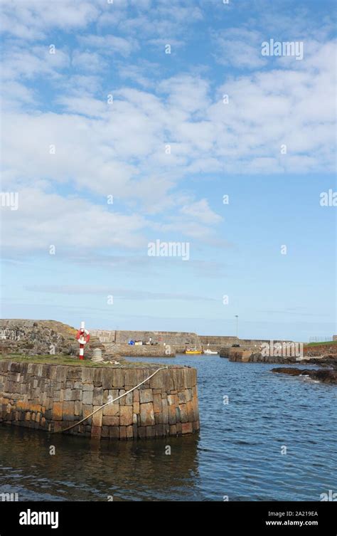 Portsoy harbour, Scotland Stock Photo - Alamy