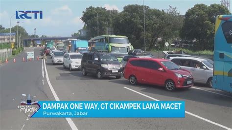 Dampak Rekayasa One Way Di Ruas Tol Cipali Ribuan Kendaraan Terjebak