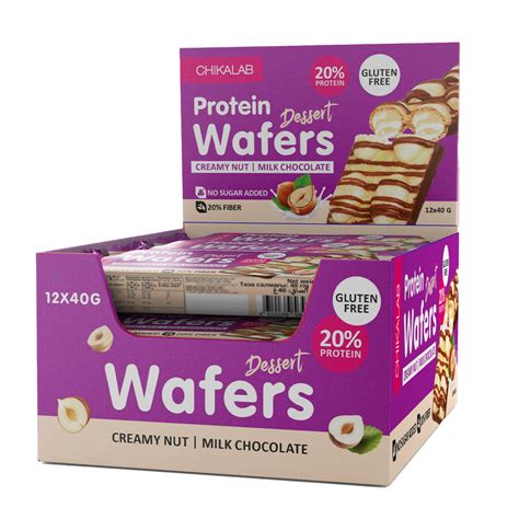 Chikalab Protein Wafers Box Of 12