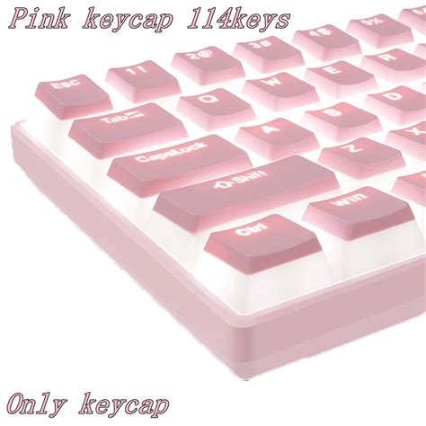 Pbt Keycaps Oem Profil Tu Lar Puding Kiraz Mx Anahtar Mekanik