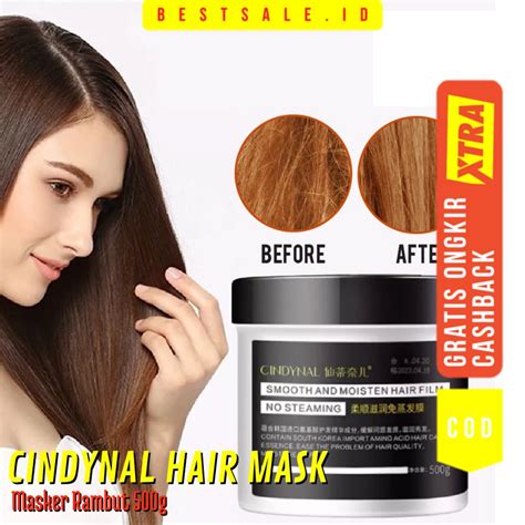 Jual Masker Rambut Cindynal G Cindynal Hair Mask Smooth Moisten