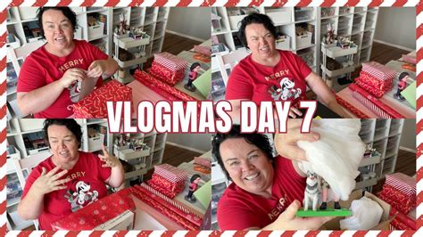 VLOGMAS 2023 DAY 7 CHATTY WRAPPING PRESENTS WITH ME ANSWERING