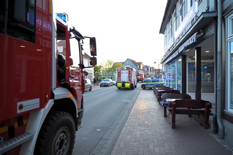 Angebranntes Essen löst Rauchmelder aus Freiwillige Feuerwehr Lüchow