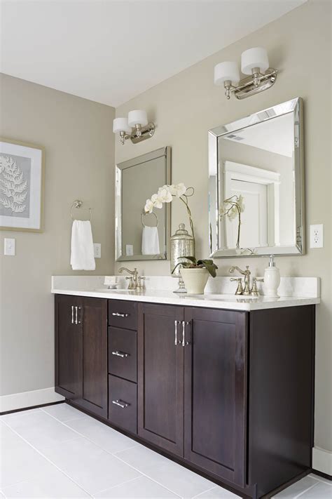 Products Bathroom Mirror Design Dark Wood Bathroom Elegant Bathroom