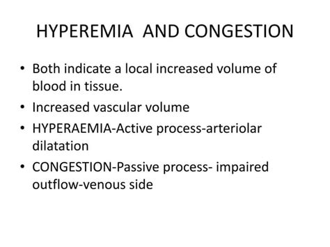 HYPERAEMIA congrstion haemoorhage cvc spleen | PPT