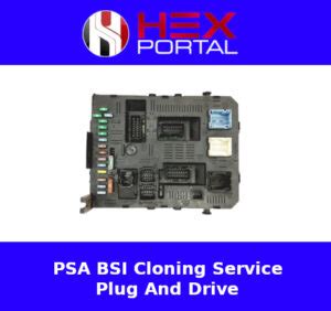 Psa Bsi Cloning Service Siemens Continental Valeo Johnsons