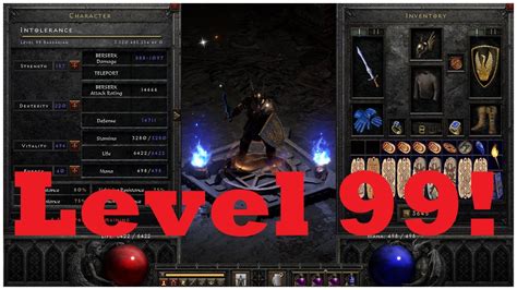 Level 99 HC Barbarian Diablo 2 Resurrected YouTube