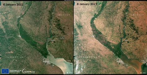 Severe Drought Continues In South America Copernicus