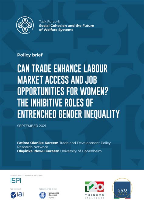 Pdf Can Trade Enhance Labour Market Access And Job Opportunities For