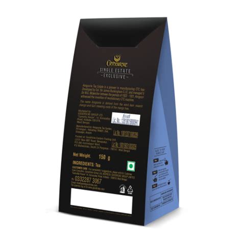 Amgoorie Single Estate Assam CTC Tea - Goodricke Tea