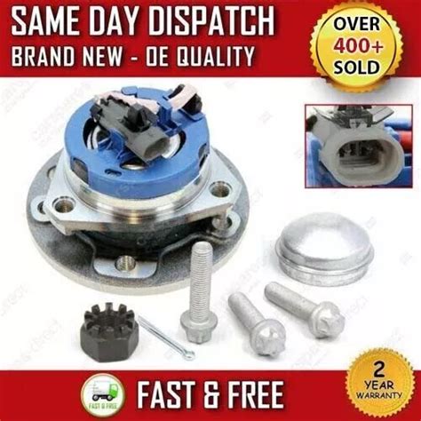 VAUXHALL ASTRA G Wheel Bearing Mk4 Front 5 Stud Hub Kit Abs Sensor