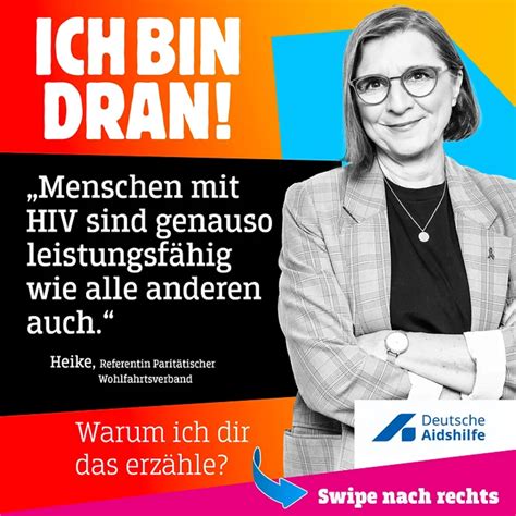 Ich bin dran Allyship Kampagne der Deutschen Aidshilfe Parität Berlin