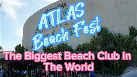 Atlas Beach Fest The Biggest Beach Club In The World Located In Canggu