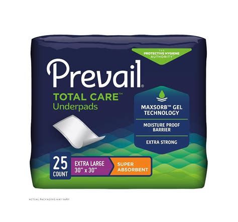 Prevail Super Absorbent Underpads