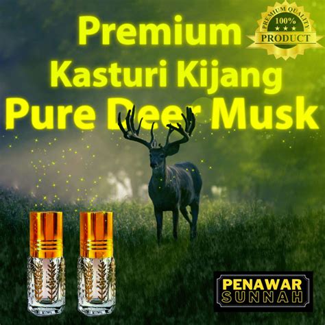 Original Pati Kasturi Kijang Asli Kasturi Hitam Kasturi Putih Kasturi