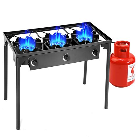 Gymax Outdoor Burner Stove High Pressure Propane Gas Camp Stove