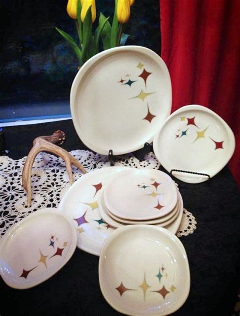 Lot Of Vintage S Atomic Dinnerware By Sassypantsgrrl