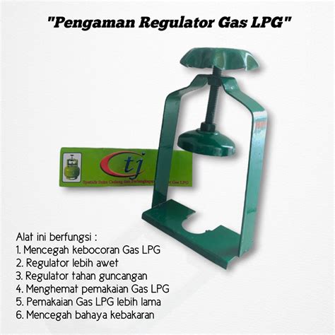 Jual Pengaman Regulator Tabung LPG TJ Pengunci Regulator Shopee