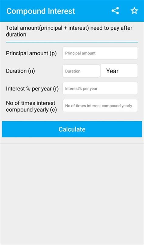 Compound Interest Calculator Apk Para Android Download