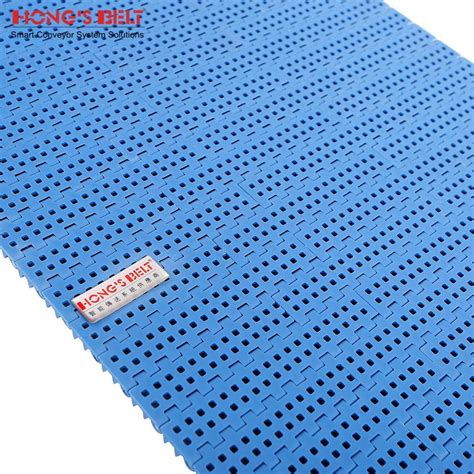 Hongsbelt Hs B Perforated Top Modular Plastic Conveyor Belt For