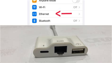 How To Connect Ethernet Wire To Any Iphone Or Ipad Iphone 11 12 13 14 How To Use Rj45 With