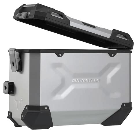 SW Motech TRAX ADV ALU TOP BOX 38 LITER SILVER