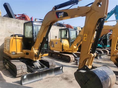 Used Mini Ton Cat E Excavator Secondhand Caterpillar Crawler T