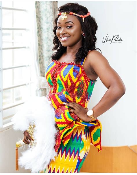 Pin By Anita Anim On Kente Kente Styles Traditional Outfits Kente Dress