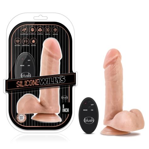 Silicone Willys Function Wireless Remote Dildo Vanilla