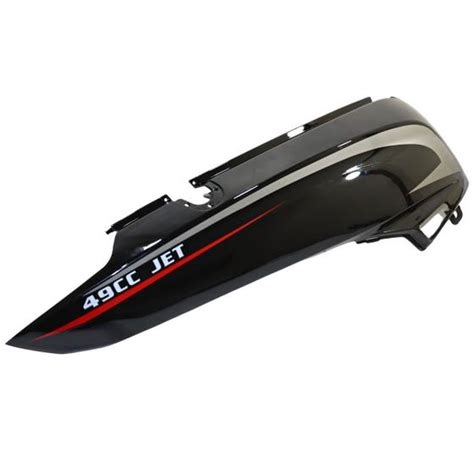 Rabeta Direita Shineray Jet 49cc Jet 50cc 2013 á 2019 Preto Smart