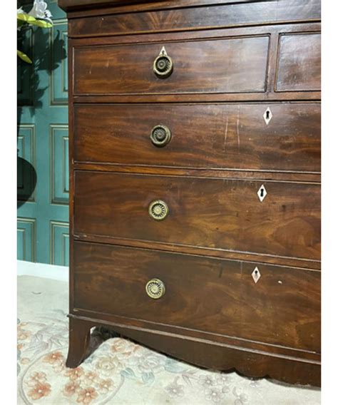 Late Victorian Early Edwardian Chest Of Drawers Hunt Vintage