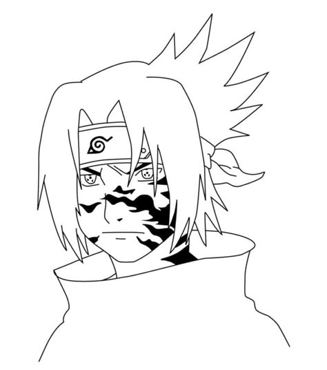 Disegni Di Sasuke Da Colorare