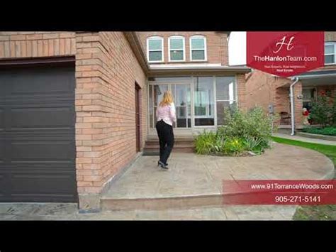 For Sale 91 Torrance Woods Brampton YouTube