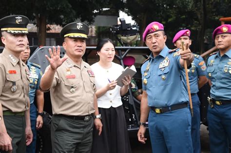 WADAN PASMAR 1 IKUTI ACARA KUNJUNGAN KERJA KOMANDAN KORPS MARINIR KOREA