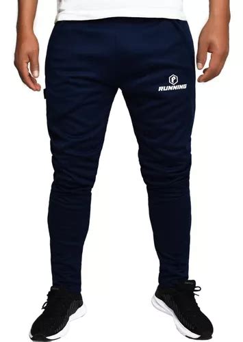 Pantalon Jogging Deportivo Frizado Con Cierres Hombres