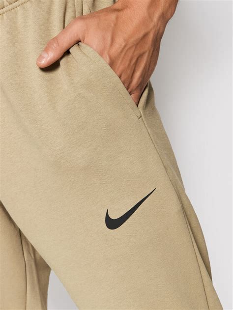 Nike Spodnie Dresowe Dri Fit Cz Br Zowy Standard Fit Modivo Pl