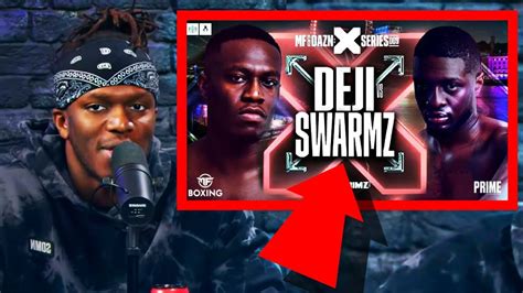 Ksi Confirms Deji Vs Swarmz Fight Next Youtube