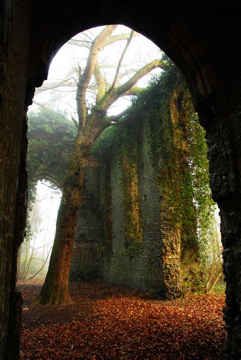 Church ruin in Norfolk, England photo on Sunsurfer