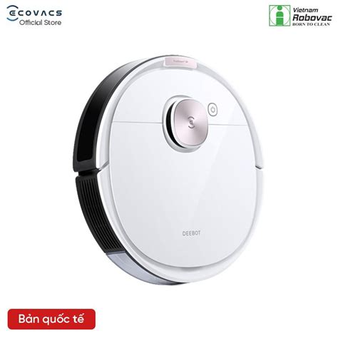 ROBOT HÚT BỤI LAU NHÀ THÔNG MINH ECOVACS DEEBOT OZMO T8 BẢN QUỐC TẾ