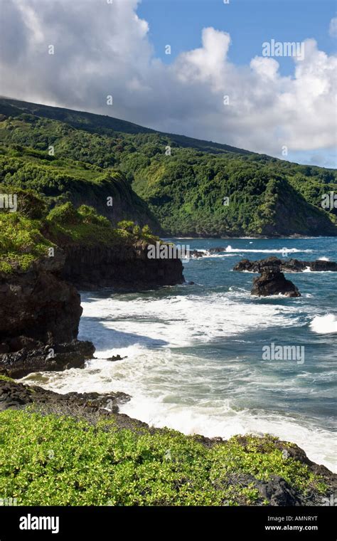 Hana Maui Hawaii Usa Stock Photo Alamy