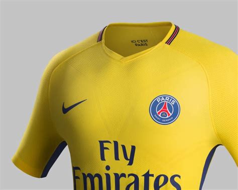 Nike Lance Le Maillot Domicile 2017 2018 Du Paris Saint Germain PSG