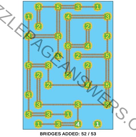 Puzzle Page Bridges February 2 2024 Answers - Puzzle Page Answers